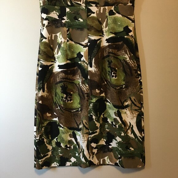 Connected Apparel Sleeveless Jungle Empress Waist Midi Dress - Picture 7 of 16